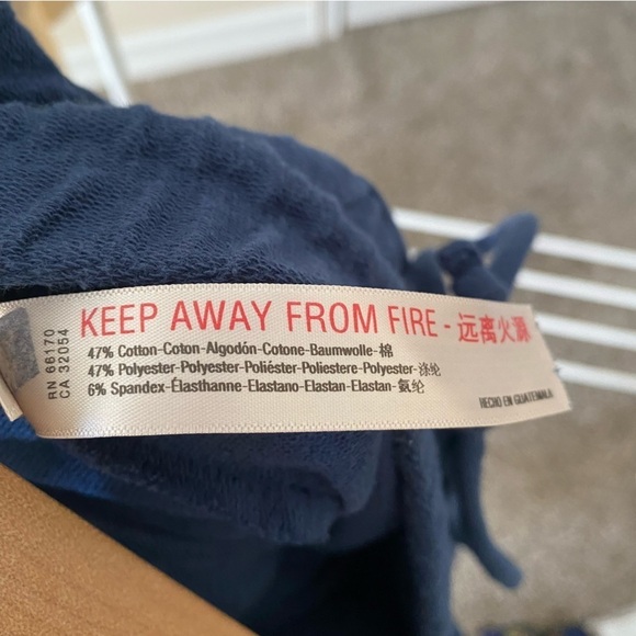 Free People Movement | Women's Sunny Skinny Jogger Sweatpants Size Medium Blue - Picture 6 of 6